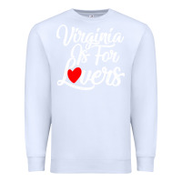 White virginia is for lovers Premium Sweatshirt - linhVisuals