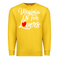 Lemon virginia is for lovers Premium Sweatshirt - linhVisuals