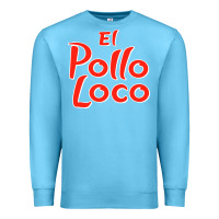 Ocean Blue El Pollo Loco Premium Sweatshirt - linhVisuals