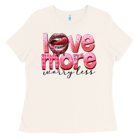 Bone Love more worry less Ladies Tee - FaDigitalArtStudio