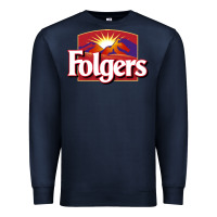 Navy Folgers Premium Sweatshirt - linhVisuals