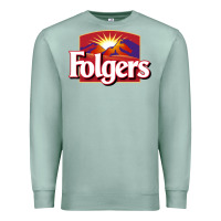 Seafoam Folgers Premium Sweatshirt - linhVisuals