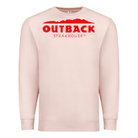 Pale Pink outback steakhouse Premium Sweatshirt - linhVisuals