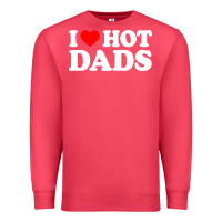 Cardinal i love hot dads shirt i heart Premium Sweatshirt - linhVisuals