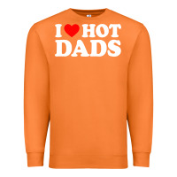 Carrot i love hot dads shirt i heart Premium Sweatshirt - linhVisuals