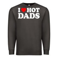 Smoke i love hot dads shirt i heart Premium Sweatshirt - linhVisuals