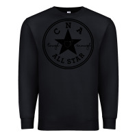 Black all star cna Premium Sweatshirt - linhVisuals