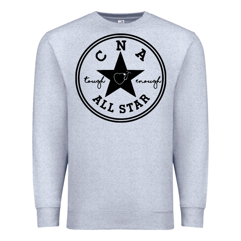 All Star Cna Premium Sweatshirt by linhVisuals | Teevron