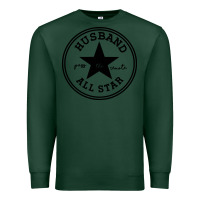 Sports Green all star husband Premium Sweatshirt - linhVisuals