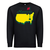 Black MASTER GOLF TOURNAMENT Premium Sweatshirt - linhVisuals