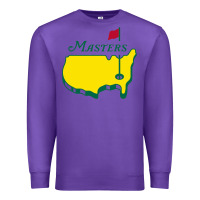 Purple MASTER GOLF TOURNAMENT Premium Sweatshirt - linhVisuals