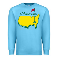 Ocean Blue MASTER GOLF TOURNAMENT Premium Sweatshirt - linhVisuals