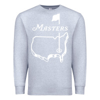 Heather Grey MASTER GOLF TOURNAMENT Premium Sweatshirt - linhVisuals