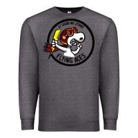Charcoal Heather flying aces Premium Sweatshirt - linhVisuals