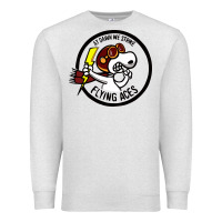 Oatmeal Heather flying aces Premium Sweatshirt - linhVisuals