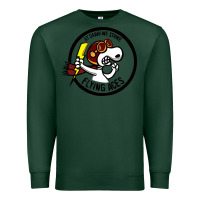 Sports Green flying aces Premium Sweatshirt - linhVisuals