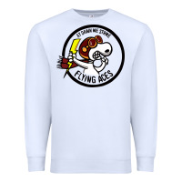 White flying aces Premium Sweatshirt - linhVisuals