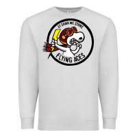 Dove Grey flying aces Premium Sweatshirt - linhVisuals