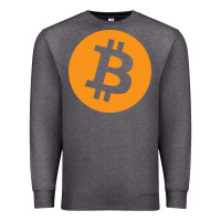 Charcoal Heather bitcoin ledger blockchain satoshi btc Premium Sweatshirt - linhVisuals