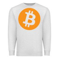 Oatmeal Heather bitcoin ledger blockchain satoshi btc Premium Sweatshirt - linhVisuals