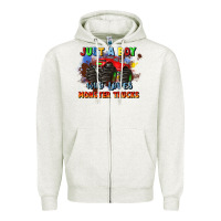 Oatmeal Heather just a boy who loves monster trucks Zipper Hoodie - JahusDesignShop