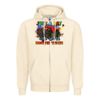 Sandshell just a boy who loves monster trucks Zipper Hoodie - JahusDesignShop