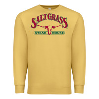 Antique Gold saltgrass steakhouse Premium Sweatshirt - linhVisuals