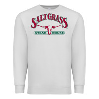 Dove Grey saltgrass steakhouse Premium Sweatshirt - linhVisuals