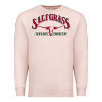 Pale Pink saltgrass steakhouse Premium Sweatshirt - linhVisuals