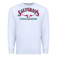 White saltgrass steakhouse Premium Sweatshirt - linhVisuals