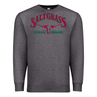 Charcoal Heather saltgrass steakhouse Premium Sweatshirt - linhVisuals