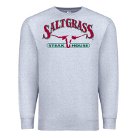 Heather Grey saltgrass steakhouse Premium Sweatshirt - linhVisuals