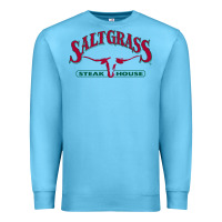 Ocean Blue saltgrass steakhouse Premium Sweatshirt - linhVisuals
