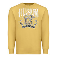 Antique Gold halestorm Premium Sweatshirt - linhVisuals