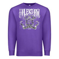 Purple halestorm Premium Sweatshirt - linhVisuals