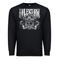 Black halestorm Premium Sweatshirt - linhVisuals