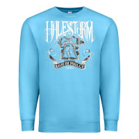 Ocean Blue halestorm Premium Sweatshirt - linhVisuals