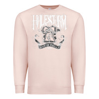 Pale Pink halestorm Premium Sweatshirt - linhVisuals