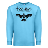 Ocean Blue HORIZON FORBIDDEN WEST Premium Sweatshirt - linhVisuals