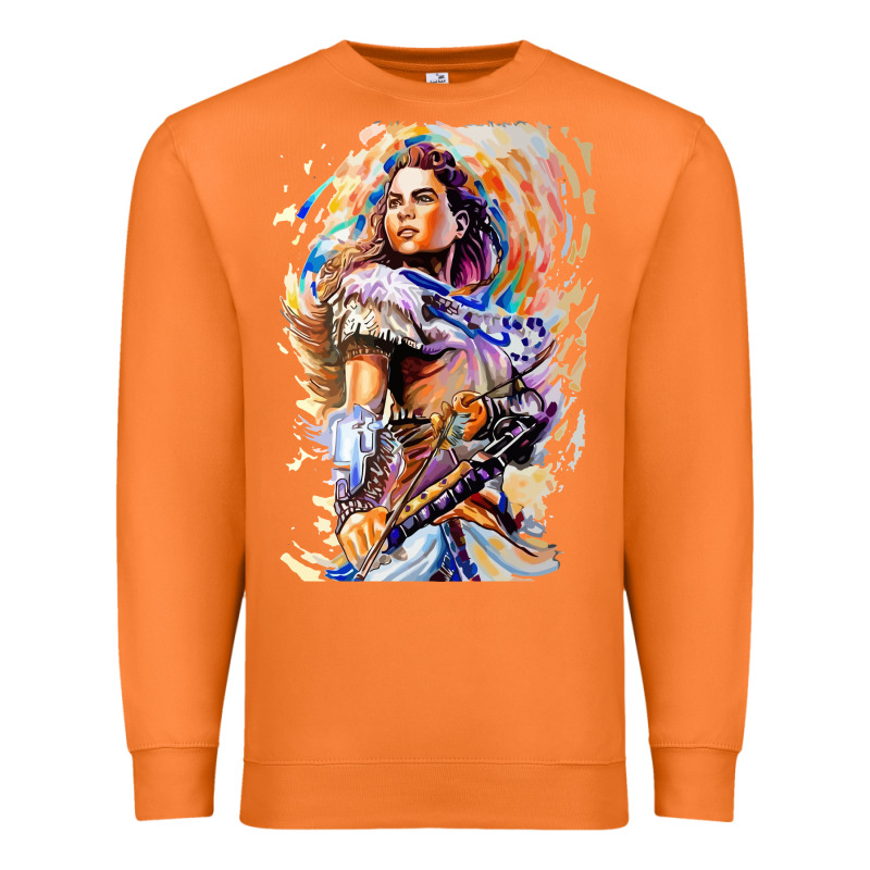 Aloy - Horizon Forbidden West Premium Sweatshirt by linhVisuals | Teevron