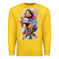 Lemon ALOY - HORIZON FORBIDDEN WEST Premium Sweatshirt - linhVisuals