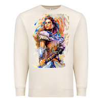 Sandshell ALOY - HORIZON FORBIDDEN WEST Premium Sweatshirt - linhVisuals