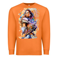 Carrot ALOY - HORIZON FORBIDDEN WEST Premium Sweatshirt - linhVisuals