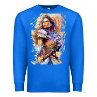 True Royal ALOY - HORIZON FORBIDDEN WEST Premium Sweatshirt - linhVisuals