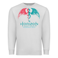 Dove Grey HORIZON FORBIDDEN WEST Premium Sweatshirt - linhVisuals