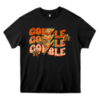 Black gobble gobble gobble Heavy Core Tee - CowGirlArtShop