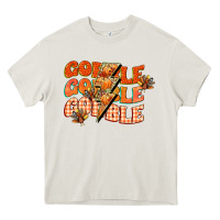 Cream gobble gobble gobble Heavy Core Tee - CowGirlArtShop