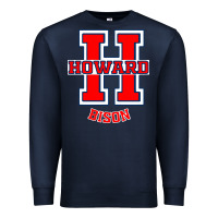 Navy howard 1867 university Premium Sweatshirt - linhVisuals