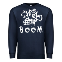 Navy arcane league of legends jinx boom Premium Sweatshirt - linhVisuals