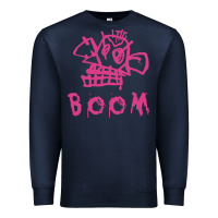 Navy arcane league of legends jinx boom Premium Sweatshirt - linhVisuals